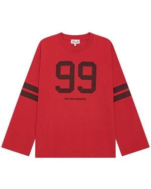 Baum und Pferdgarten Top Lange Mouw 25051 Jeevona - Rood