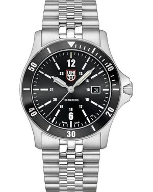 Luminox Grey Stainless Steel Sport Watch - Metallic