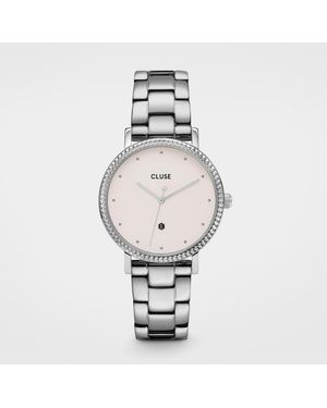 Cluse Zilveren Rvs Dress Horloge - Metallic