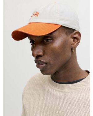 Jack & Jones Jacsoft Base Oranje Cap - Bruin