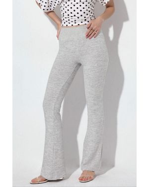 Busem Hoge Taille Flared Leggings - Grijs