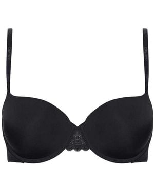 Calvin Klein Flirterige Balkonbeha Voor - Zwart