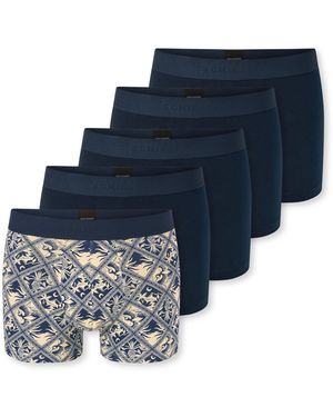 Schiesser Mannen Drinken 955 - Blauw