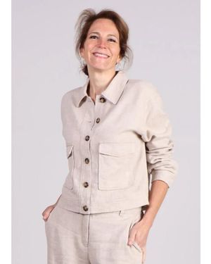 Moss Copenhagen Klaka Cardigan Vest Knopen - Roze