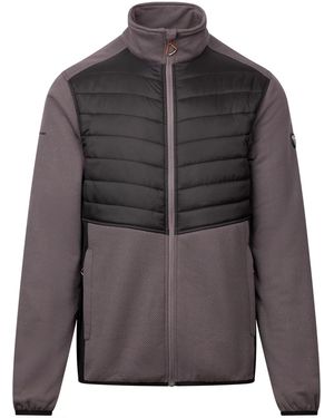 Trespass Hanlonton Fleece At200 Hybrid Jacket (Mid) - Grey
