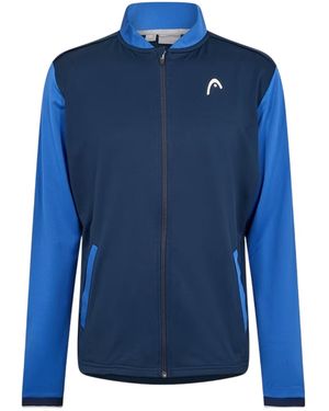Head Breaker Tweekleurig Trainingsjack Voor - Blauw