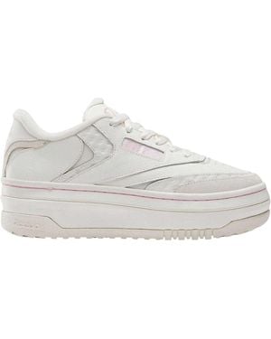 Reebok Barbie-Sneakers Met Leren Plateauzool Voor - Wit