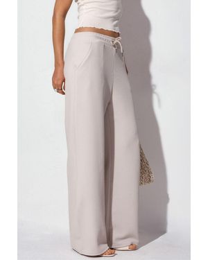 Busem Ribbed Drawstring Waist Trousers - Multicolour