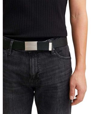 Jack & Jones Jack And Jones Canvas Geweven Riem - Zwart