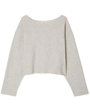 American Vintage Kodytown Sweaters Kod03Ae25 - Grijs