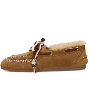 PS Poelman Kyra Loafers - Bruin