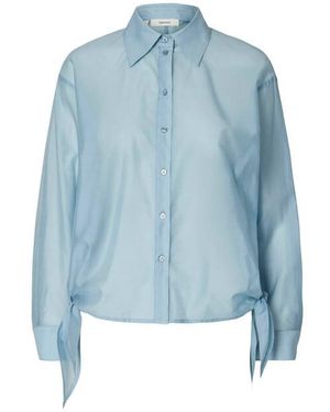 SELECTED Blouse Lange Mouw 16101049 Iris - Blauw