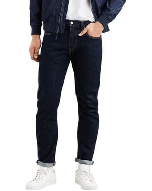 Levi's Levis Slim-Fit Jeans Voor Model 502, Van Katoenmix - Blauw
