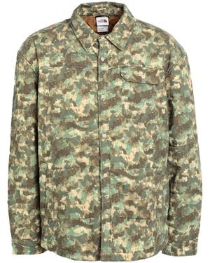 The North Face M66 Camo Stuffed Shirt Jacket - Groen
