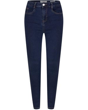 Firetrap Skinny-Jeggings Voor - Blauw