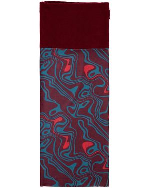 Trespass Ladies Rindell Neckwarmer (Dark Print) - Red