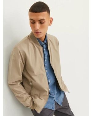 Jack & Jones 12165203 Rush Bomber Jacket Crockery - Naturel