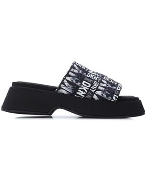 DKNY Idris Skyline Sandals - Blue