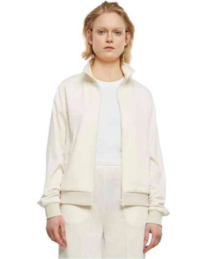 Urban Classics Retro Track Jacket (Wit Zand)