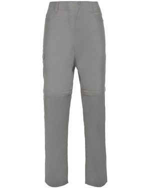 Trespass Ladies Rambler Convertible Hiking Trousers (Storm) - Grey
