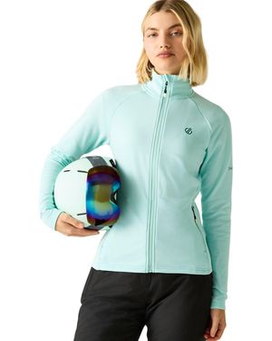Dare 2b Midlayer Voor Met Lage Taille, Core Stretch-Materiaal En Doorlopende Ritssluiting (Water Ballet) - Groen