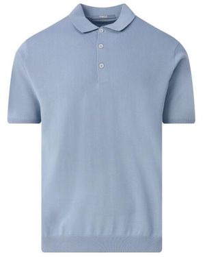 People Of Shibuya Nito Polo Met Korte Mouwen - Blauw