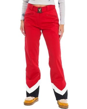 Vuarnet Ski Trousers Swf21339 - Red