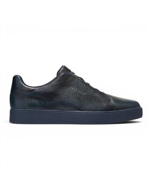 Cole Haan Grandpro Luxe Mile Trainer Voor Blauwe Leren Sneakers