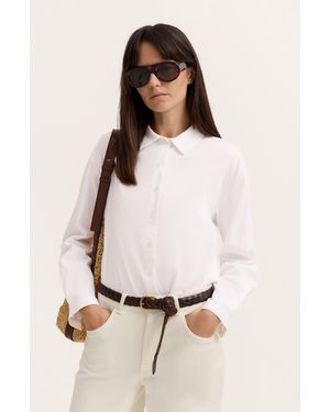 Bugatti Damen Blouse - Naturel