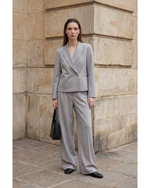 My Fashion Classic Buttoned Blazer - Natural