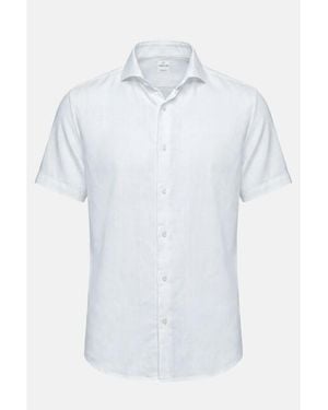 Vercate Linnen Overhemd - Blauw