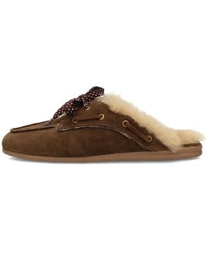 PS Poelman Isa Loafers - Bruin