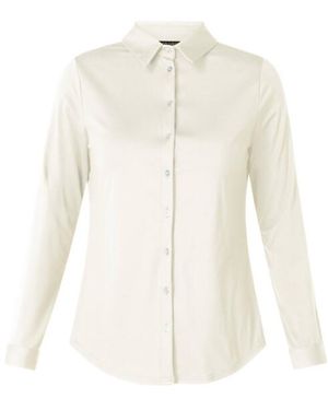 Base London Blouse Lange Mouw 7000115 - Wit