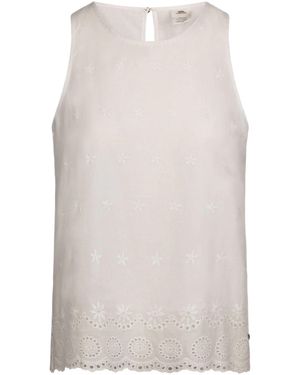 Trespass Ladies Zadie Sleeveless Casual Top Cotton - White