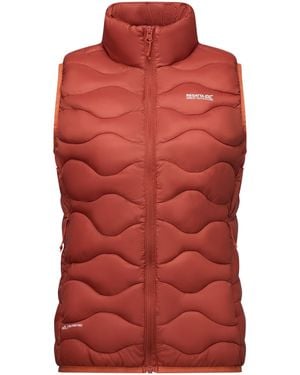 Regatta Hydi Gewatteerd Vest Voor (Verbrande Henna) - Rood