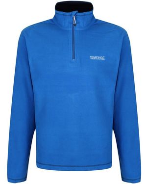 Regatta Great Outdoors Thompson Half Zip Fleece Top (Oxford) - Blue