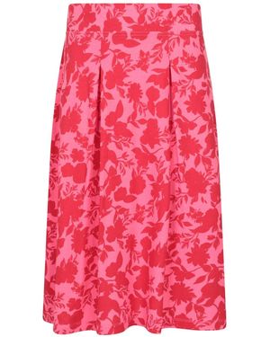 Mountain Warehouse Waterfront Midi Rok - Roze