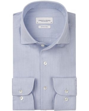 Profuomo Business Overhemd - Blauw