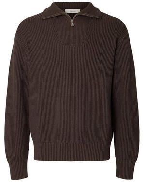 SELECTED Pullover 16094566 Slmdry - Bruin