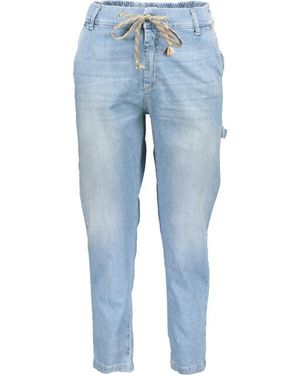 Please Relaxed Fit Jeans - Blauw