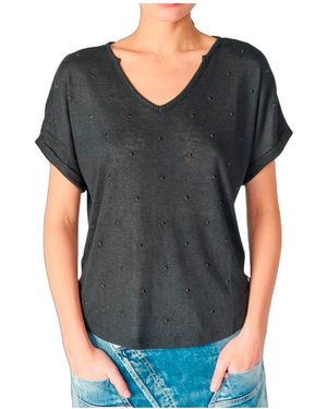 Le Temps Des Cerises S T-Shirt - Zwart