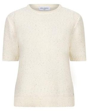 Lofty Manner Top Tilia Zilverkleurig - Naturel