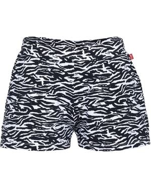 Joop! Jeans Vrouwen Bikini Broekjes Animal Print - Blauw