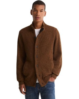Barbour Vest Gebreid 100% Lamswol - Bruin