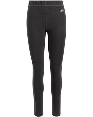 Trespass Ladies Sunita Base Layer Bottoms /Storm) - Black