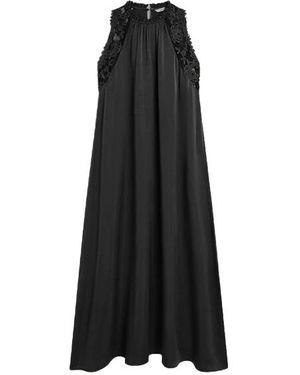 Summum 5S1646-12464 Dress Satin - Zwart