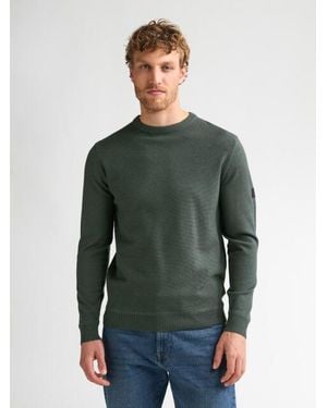 Petrol Industries Knitwear Round Neck Basic - Groen