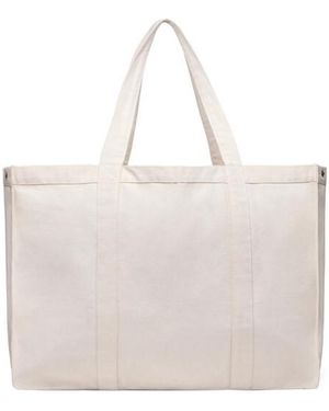 Vinga Hilo Aware Maxi Canvas Gerecycleerde 32L Draagtas - Wit