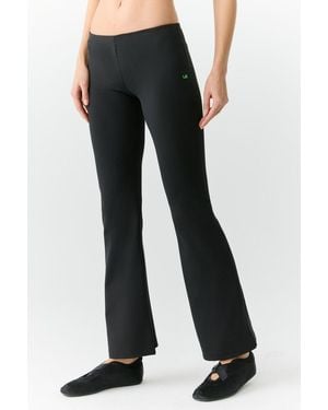 Grimelange High Waist Flare Leggings - Black