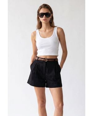 MixRay Cotton Shorts - Black